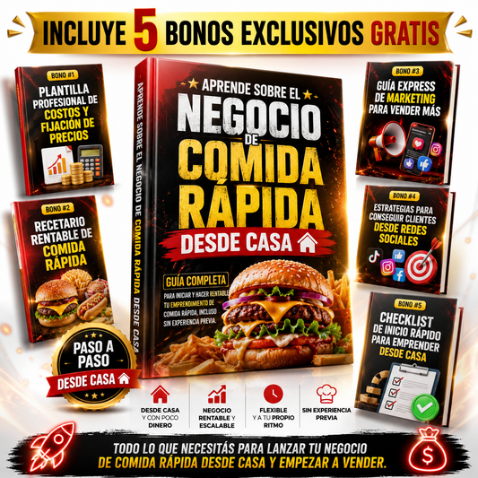 LEARN THE FAST FOOD BUSINESS FROM HOME